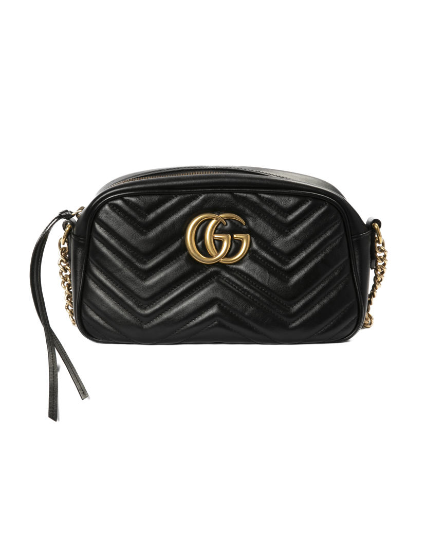 Gucci Camera Bag GG Marmont Matelassè Nera