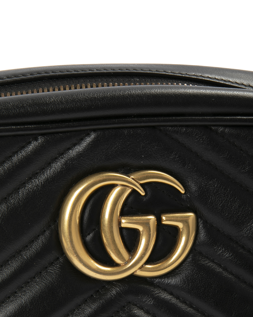Alternative view of Gucci Camera Bag GG Marmont Matelassè Nera