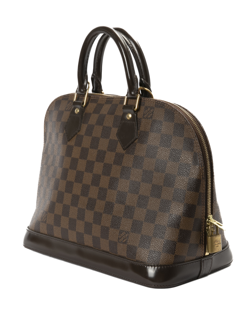 Alternative view of Louis Vuitton Alma PM Damier Ebene
