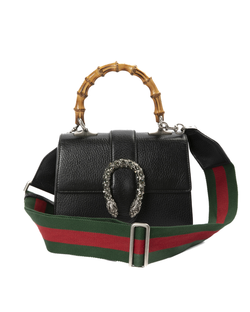 Gucci Dionysus Bamboo Small Swarovski Nera