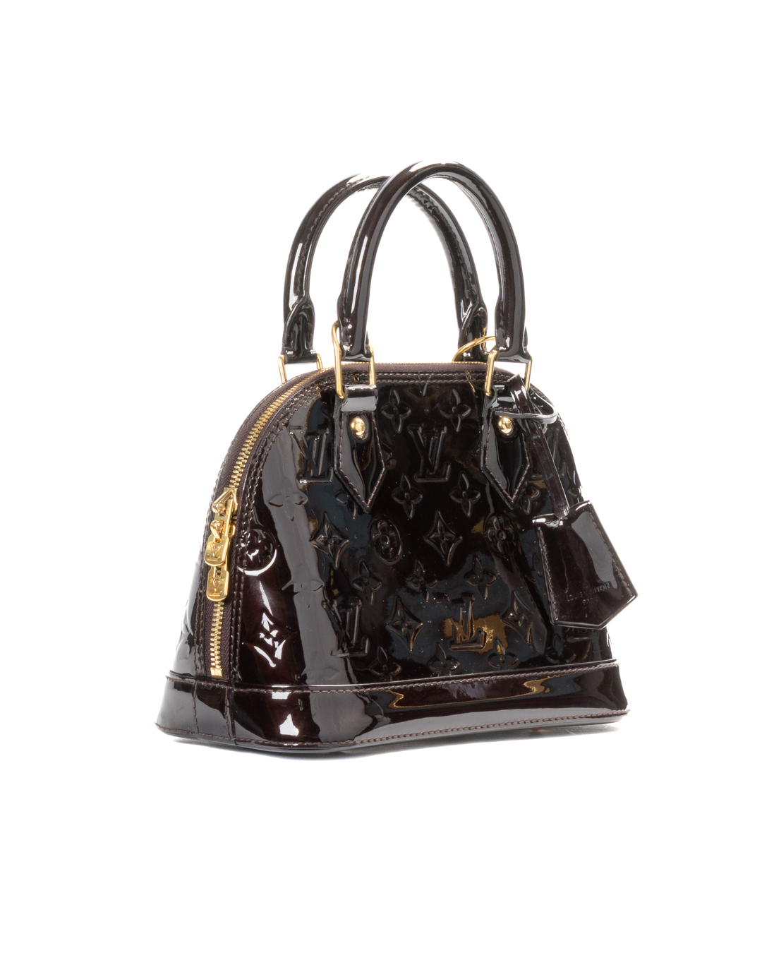Alternative view of Louis Vuitton Alma BB Vernice Amaranto