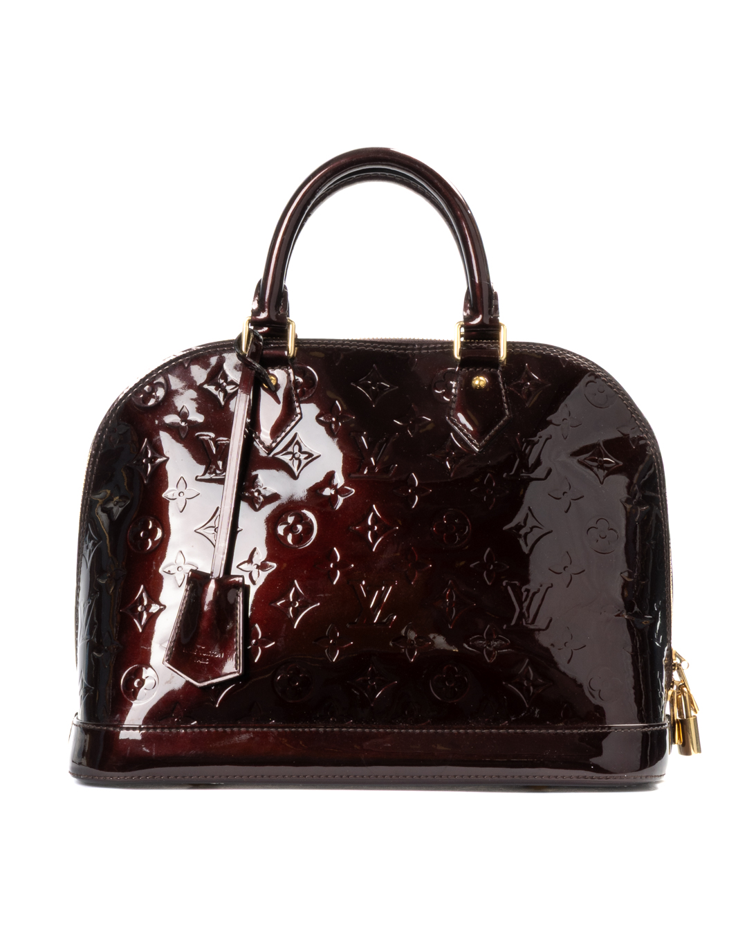 Louis Vuitton Alma PM Vernice Amaranto