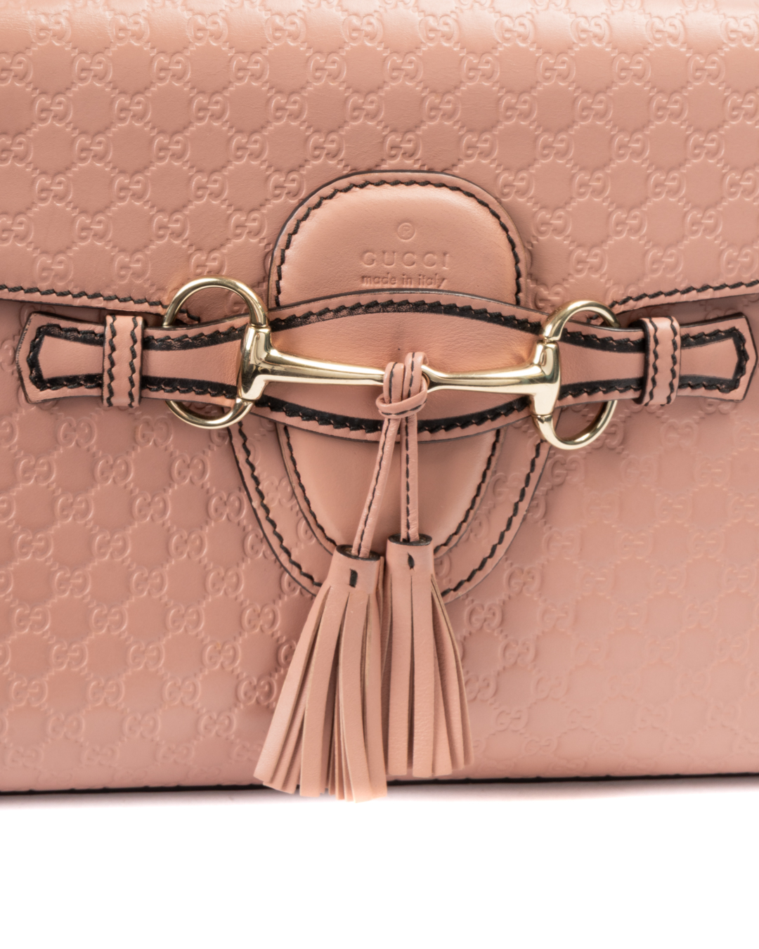 Alternative view of Gucci Emily Medium GG Microguccissima Rosa
