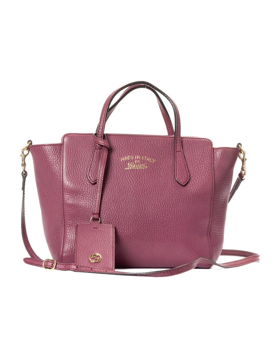 Gucci Tote Swing Small Granulata Viola