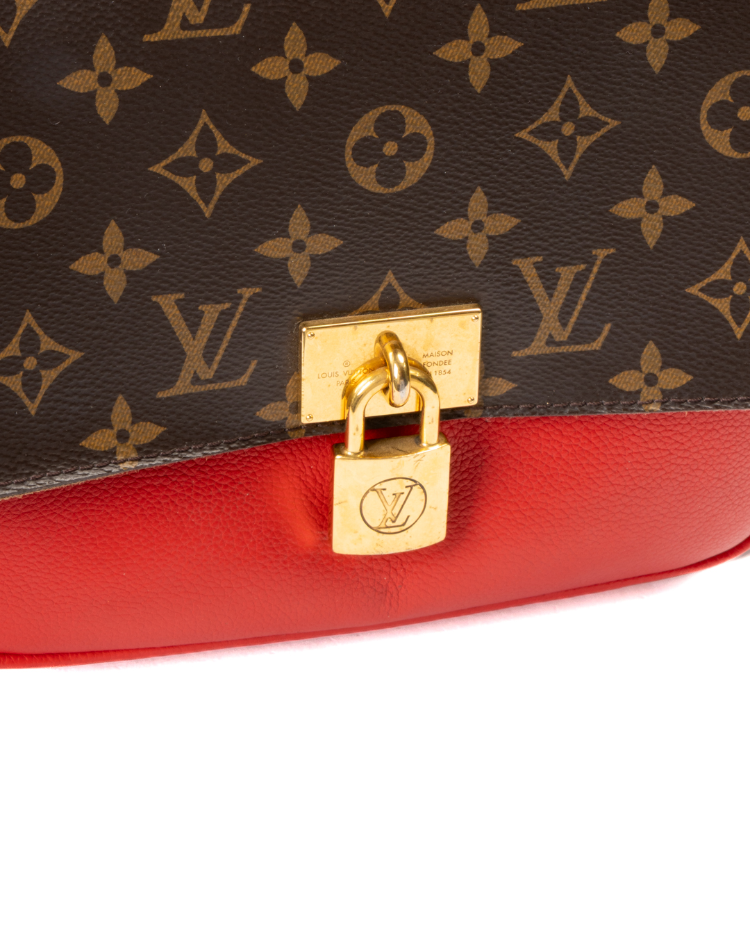 Alternative view of Louis Vuitton Marignan MM Monogram Rossa