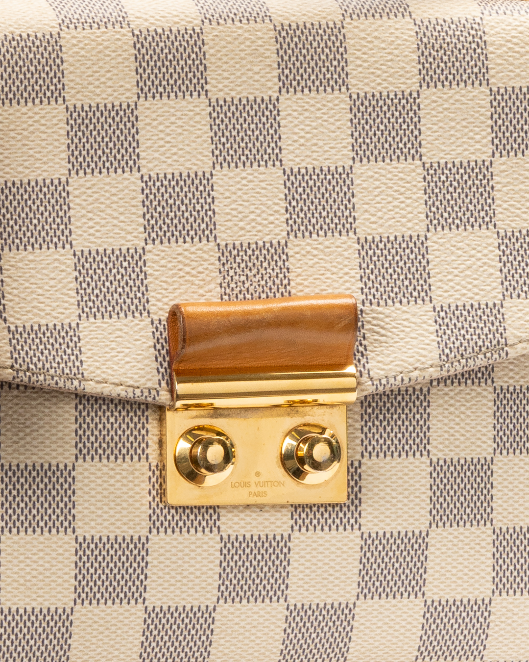 Alternative view of Louis Vuitton Croisette PM Damier Azur