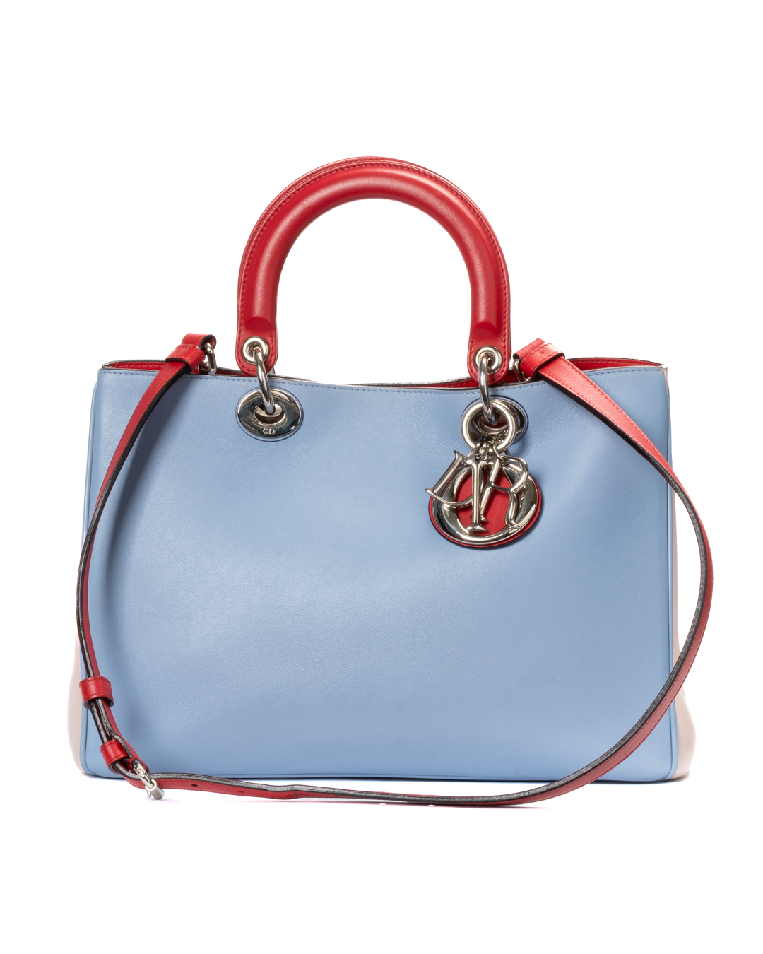 Dior Diorissima Tote Medium Tricolor Azzurra