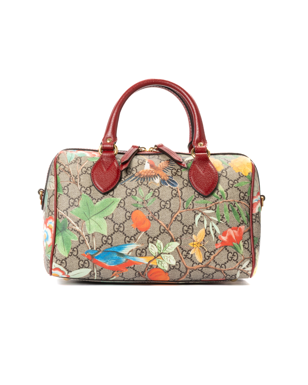 Gucci Boston Tian GG Supreme Floreale Rosso