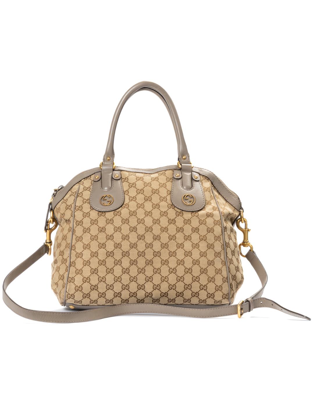 Gucci Scarlett Medium GG Supreme Tortora