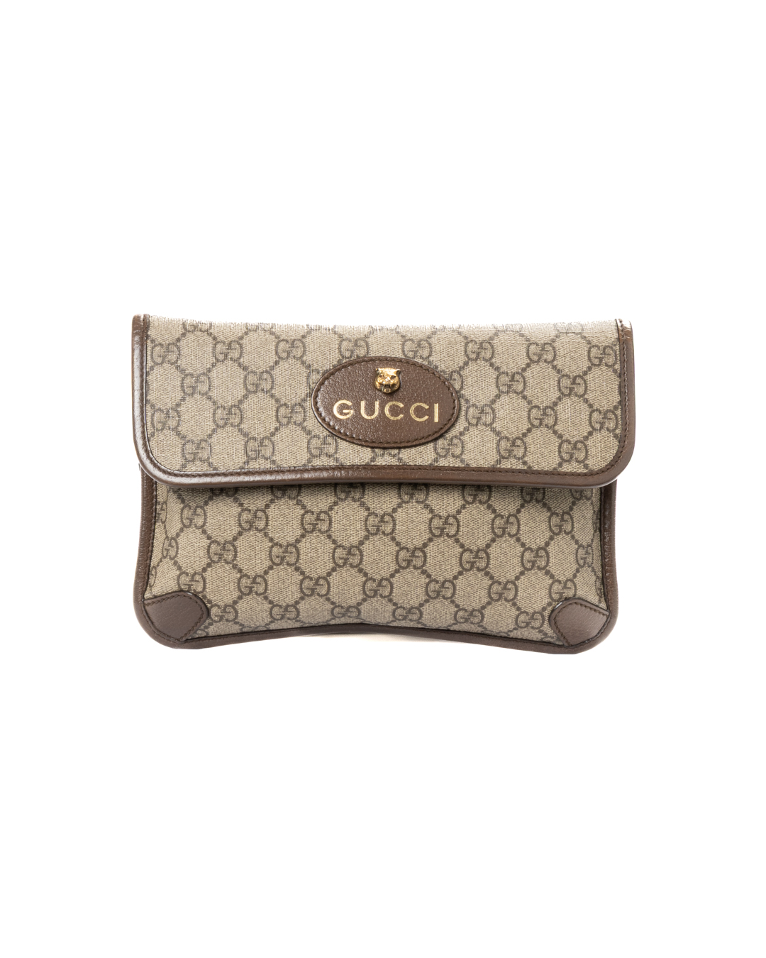 Gucci Marsupio Small Tiger GG Supreme Marrone