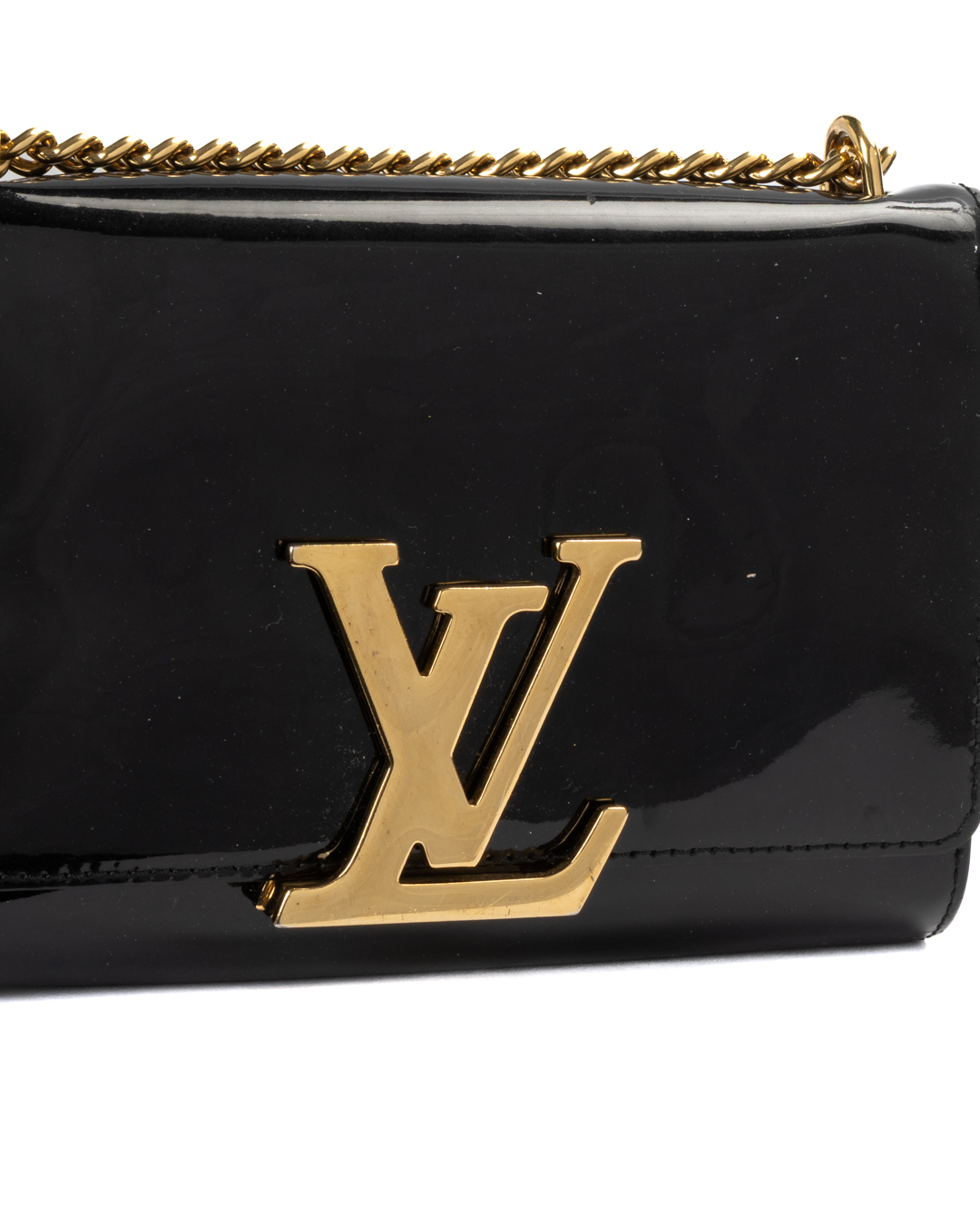Alternative view of Louis Vuitton Pochette Louise PM Vernice Nera