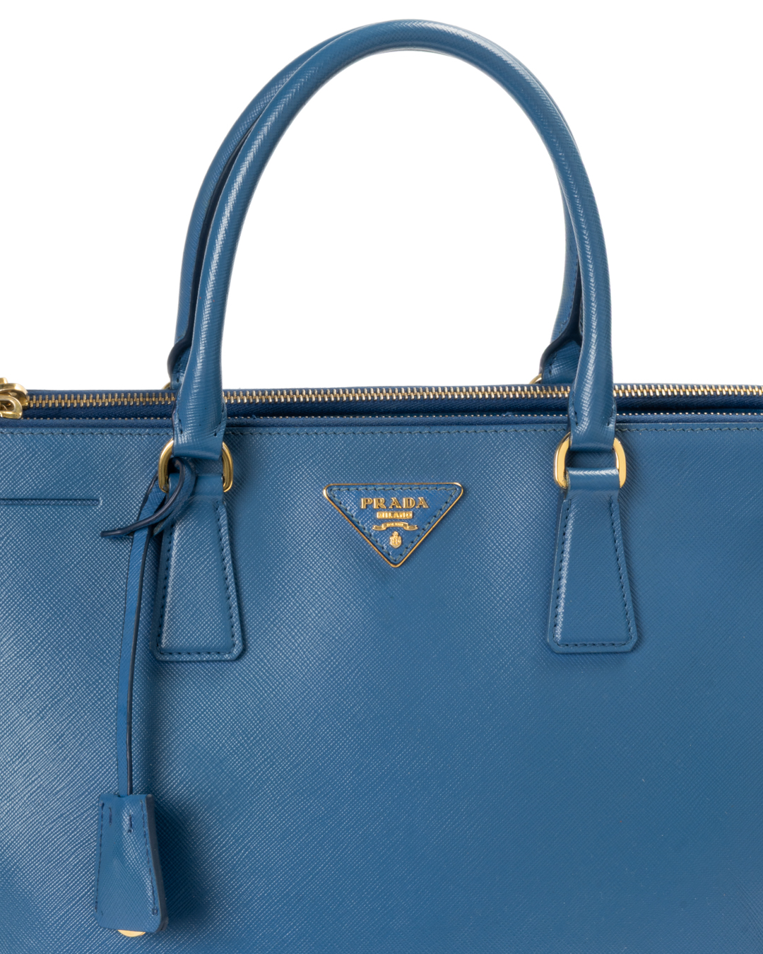 Alternative view of Prada Galleria Medium Saffiano Blu