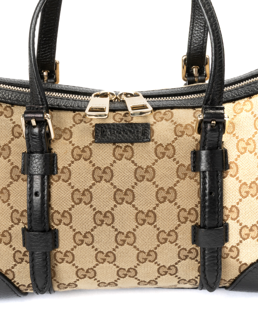 Alternative view of Gucci Boston Small GG Supreme Nero