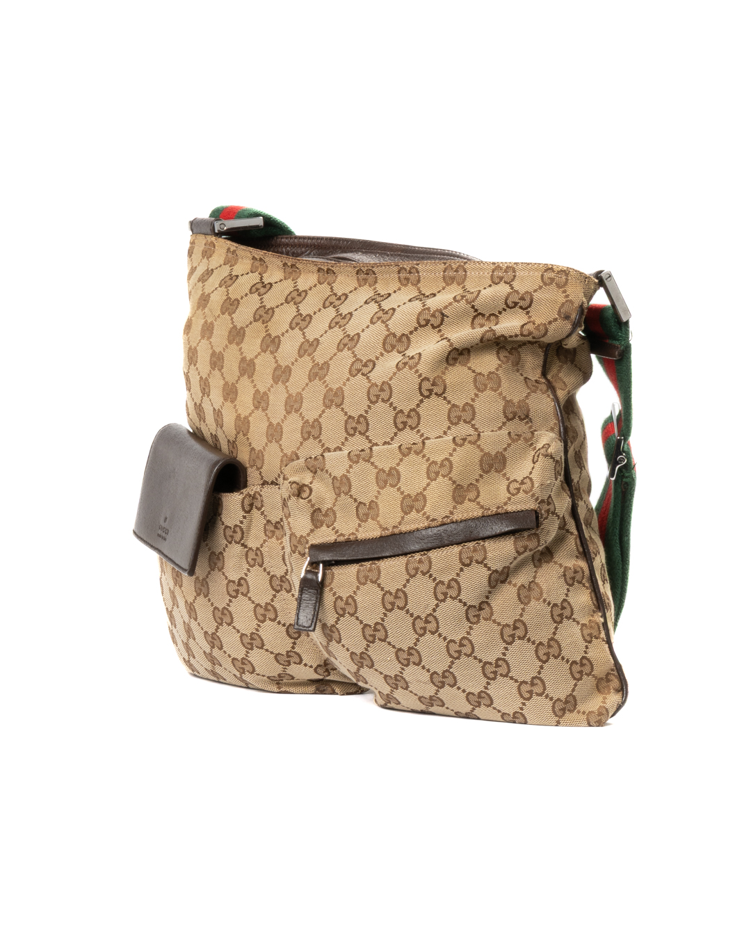 Alternative view of Gucci Messanger Task GG Supreme Marrone