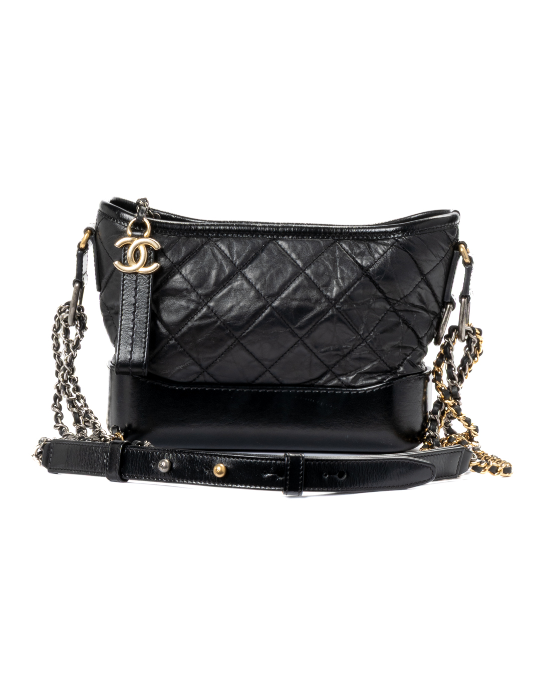 Chanel Gabrielle Mini Trapuntata Nero