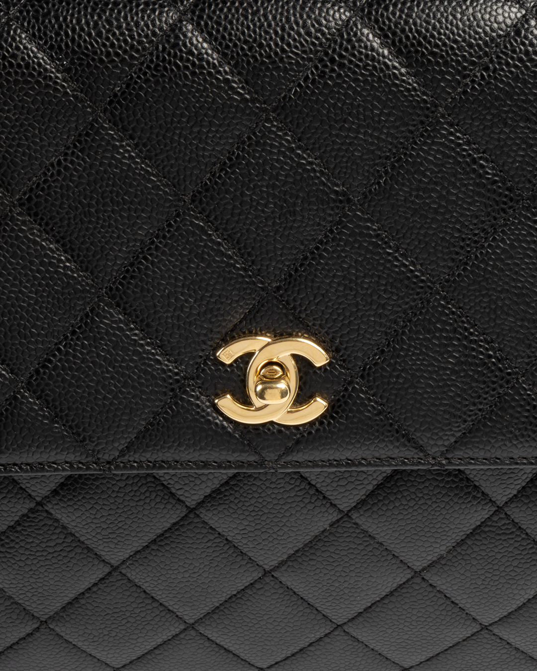 Alternative view of Chanel Tote Kelly Timeless Medium Caviar Nera