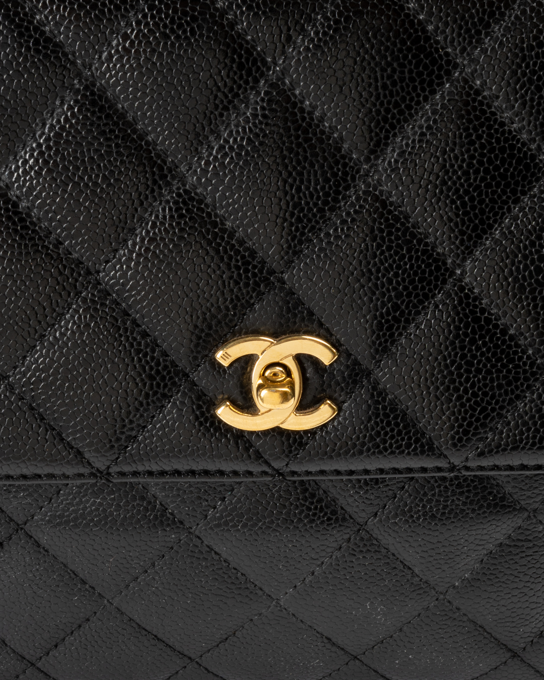 Alternative view of Chanel Tote Kelly Timeless Medium Caviar Nera