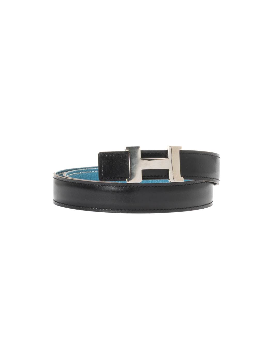 Hermès Cintura Constance 24mm Noir/Blue