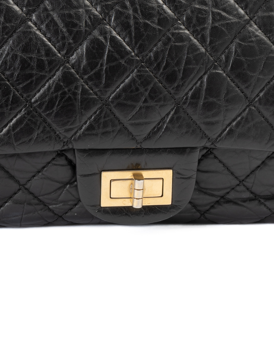 Alternative view of Chanel Maxi Jumbo Reissue Trapuntata Nera