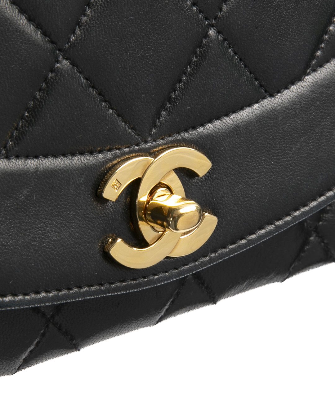 Alternative view of Chanel Diana Flap Timeless Vintage Nera
